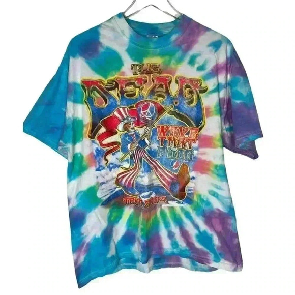 The Dead Wave That Flag 2004 Tie-dye Tour Shirt Size XL - Picture 7 of 7